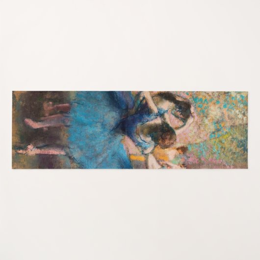 Edgar Degas - Dancers in blauw Yogamat (Voorkant (horizontaal))