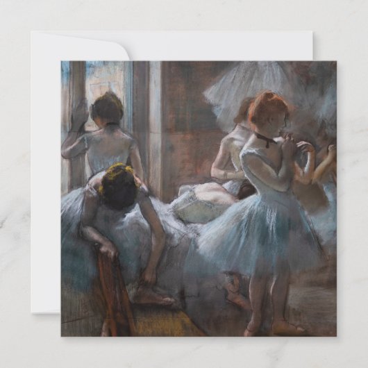 Edgar Degas - Dancers Kaart (Voorkant)