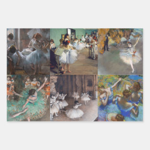 Edgar Degas - Dancers Masterpart Selection Inpakpapier Vel