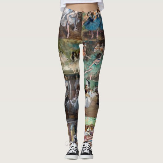 Edgar Degas - Dancers Masterpart Selection Leggings (Voorkant)