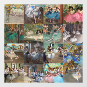 Edgar Degas - Dancers Masterpart Selection Raamsticker