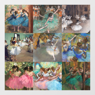 Edgar Degas - Dancers Masterpart Selection Raamsticker