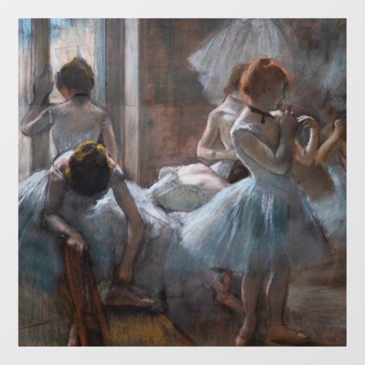 Edgar Degas - Dancers Raamsticker (Vel)