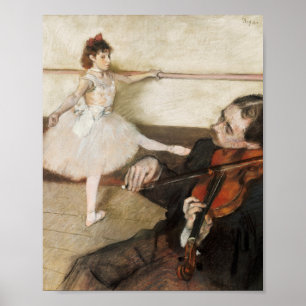 Edgar Degas. Dans les. impressionisme Poster