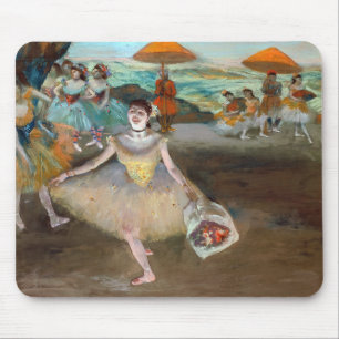 Edgar Degas - Danser met Boeket, Buigend op het Po Muismat