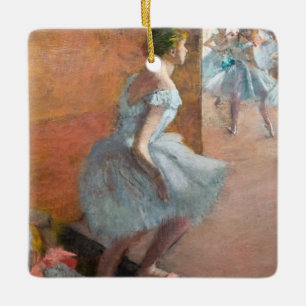 Edgar Degas - dansers die een trap beklimmen Keramisch Ornament