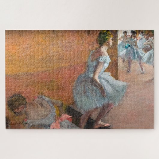 Edgar Degas - dansers die een trap beklimmen Legpuzzel (Horizontaal)