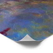 Edgar Degas - dansers in blauw - balletdanslang Poster (Hoek)