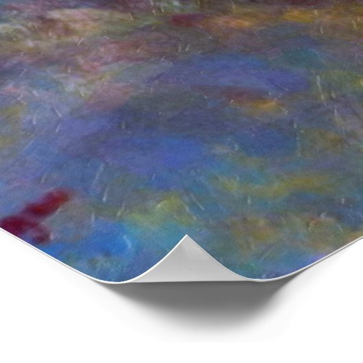 Edgar Degas - dansers in blauw - balletdanslang Poster (Hoek)