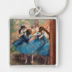 Edgar Degas - Dansers in het blauw Sleutelhanger