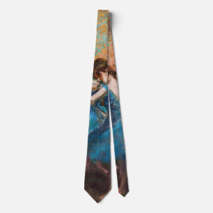 Edgar Degas - Dansers in het blauw Stropdas