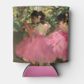 Edgar Degas - dansers in roze Blikjeskoeler (Voorkant)