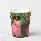 Edgar Degas - dansers in roze Papieren Bekers (Links)