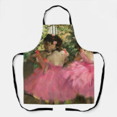 Edgar Degas - dansers in roze Schort (Voorkant)