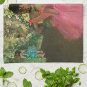Edgar Degas - dansers in roze Theedoek (Gevouwen)