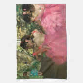 Edgar Degas - dansers in roze Theedoek (Verticaal)