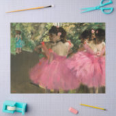 Edgar Degas - dansers in roze Tissuepapier (Craft)