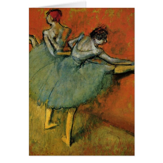 Edgar Degas | dansers op de balie (Voorkant)