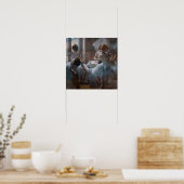 Edgar Degas - Dansers Poster (Keuken)