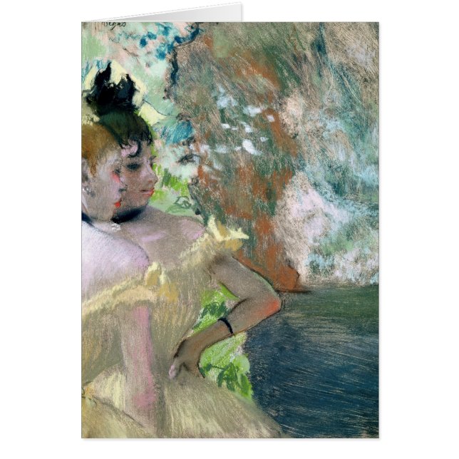 Edgar Degas | Danseurs dans les ailes (Devant)