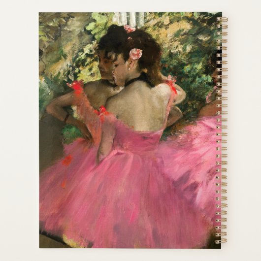Edgar Degas - Danseurs en rose (Dos)