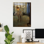 Edgar Degas Danseuse posant chez un photographe Poster (Thuiskantoor)