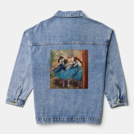 Edgar Degas - Danseuses en bleu (Verso)