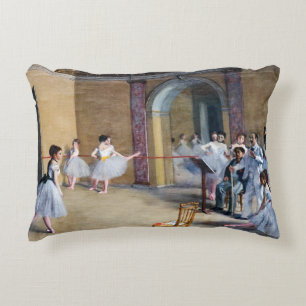 Edgar Degas - Dansfoyer, Opera rue Le Peletier Accent Kussen