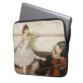Edgar Degas dansles. impressionisme Laptop Sleeve (Voorkant Links)