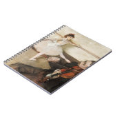 Edgar Degas dansles.  impressionisme Notitieboek (Linkerzijde)