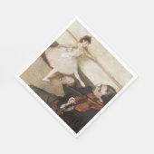 Edgar Degas dansles. impressionist Servet (Hoek)