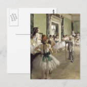 Edgar Degas | De baletklasse Briefkaart (Voorkant / Achterkant)