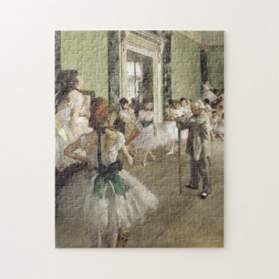 Edgar Degas De baletklasse Legpuzzel