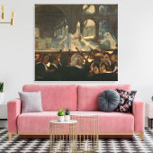 Edgar Degas | De balletscène, de opera van Meyerbe Canvas Afdruk (Insitu (Woonkamer))