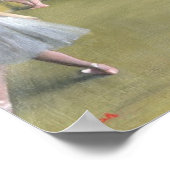 Edgar Degas | De Dance Foyer bij de Opera Poster (Hoek)