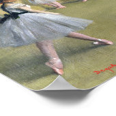Edgar Degas | De Dance Foyer Poster (Hoek)