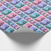 Edgar Degas De danser Pastel Ballerina Sparkle Cadeaupapier (Hoek)