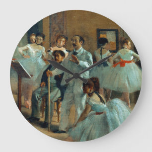 Edgar Degas De Dansfoyer bij de Opera Grote Klok