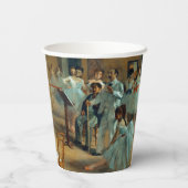 Edgar Degas De Dansfoyer bij de Opera Papieren Bekers (Achterkant)