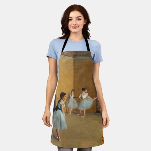 Edgar Degas De Dansfoyer bij de Opera Schort (Gedragen)