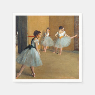 Edgar Degas De Dansfoyer bij de Opera Servet