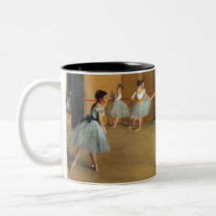 Edgar Degas De Dansfoyer bij de Opera Tweekleurige Koffiemok