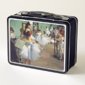 Edgar Degas - De dansklasse (Achterkant)