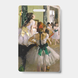 Edgar Degas de dansklasse Badge