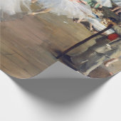 Edgar Degas - De dansklasse Cadeaupapier (Hoek)