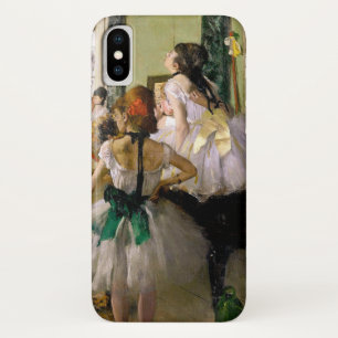 Edgar Degas de dansklasse iPhone X Hoesje