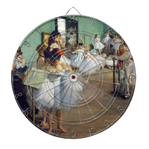 Edgar Degas - De dansklasse Dartbord