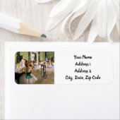 Edgar Degas de dansklasse Etiket (Insitu)