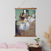 Edgar Degas - De dansklasse Hangend Wandkleed (Slaapkamer)
