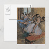 Edgar Degas | De dansklasse II Briefkaart (Voorkant / Achterkant)